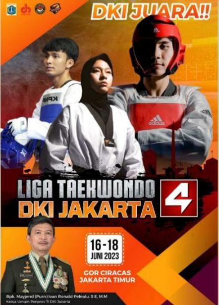 Poster liga taekwondo 4 DKI Jakarta