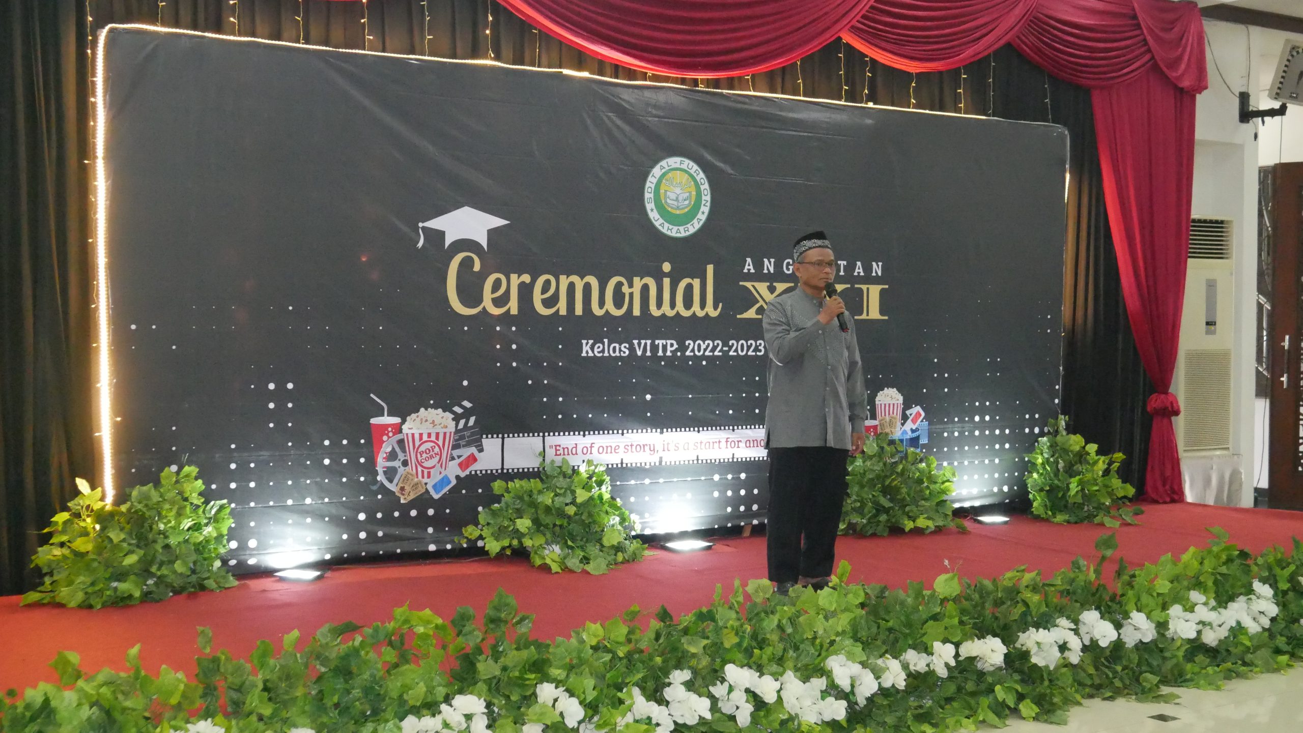 Sambutan Ketua Yayasan Kharisma Risalah Bapak Bahrudin pada Ceremonial Angkatan XXI (21) SDIT Al-Furqon