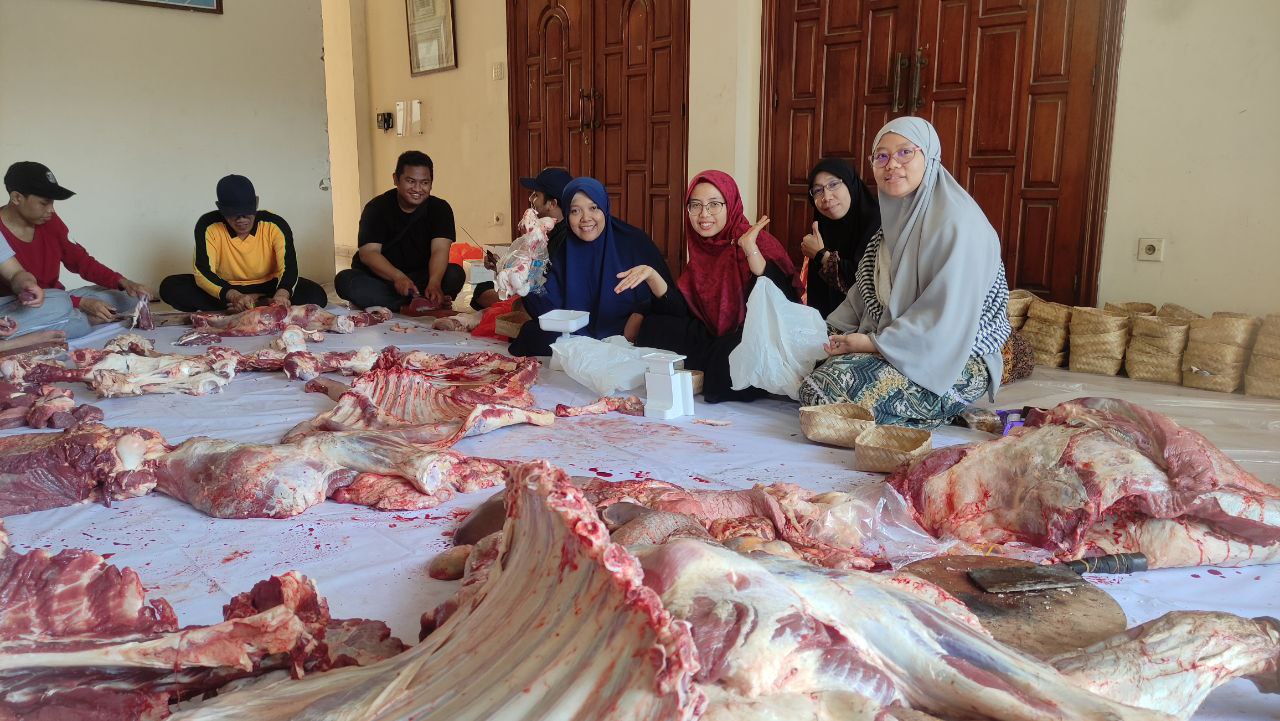 Qurban di SDIT Al-Furqon Jakarta Selatan