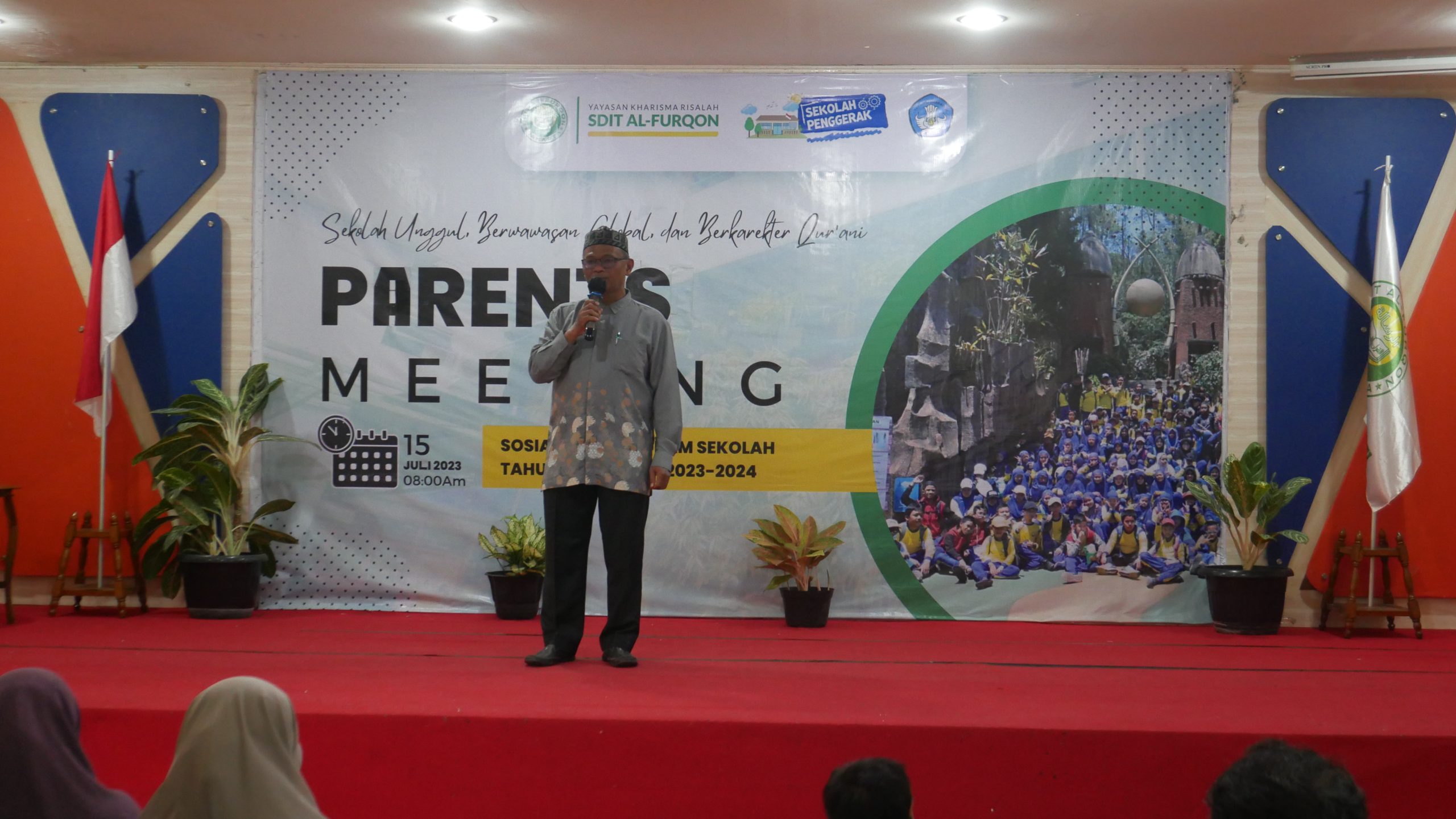 Sambutan Bapak Bahrudin (Ketua Kharisma Risalah) pada Parents Meeting