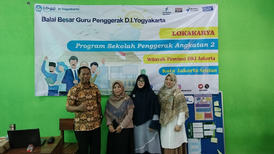 Komite Pembelajaran SDIT Al-Furqon bersama Fasilitator Sekolah Penggerak