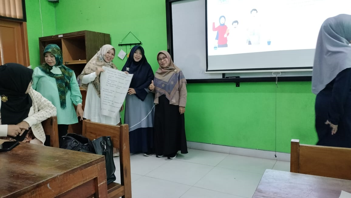 Komite Pembelajaran SDIT Al-Furqon di Lokakarya Sekolah Penggerak Angkatan 2