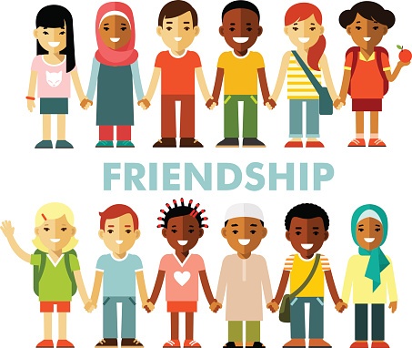 Menghormati orang lain - pertemanan yang tidak pilih-pilih