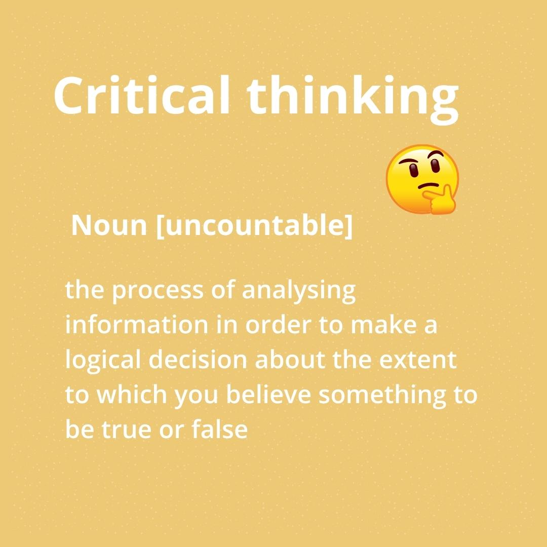 uncritical thinking meaning