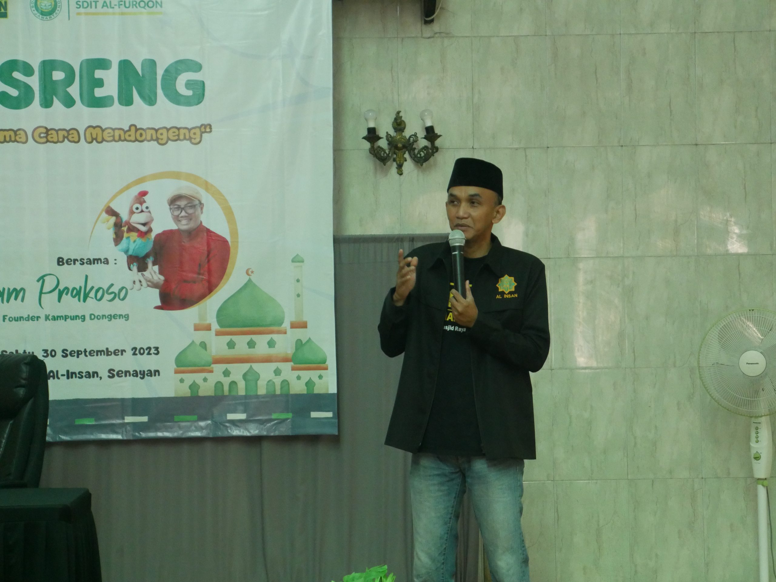 Sambutan dari pihak masjid Raya Al-Insan