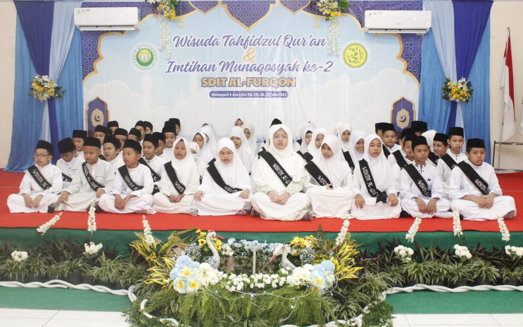Wisuda Al-Quran 2024 SDIT Al-Furqon Juz 30, 29, 28 dan 27