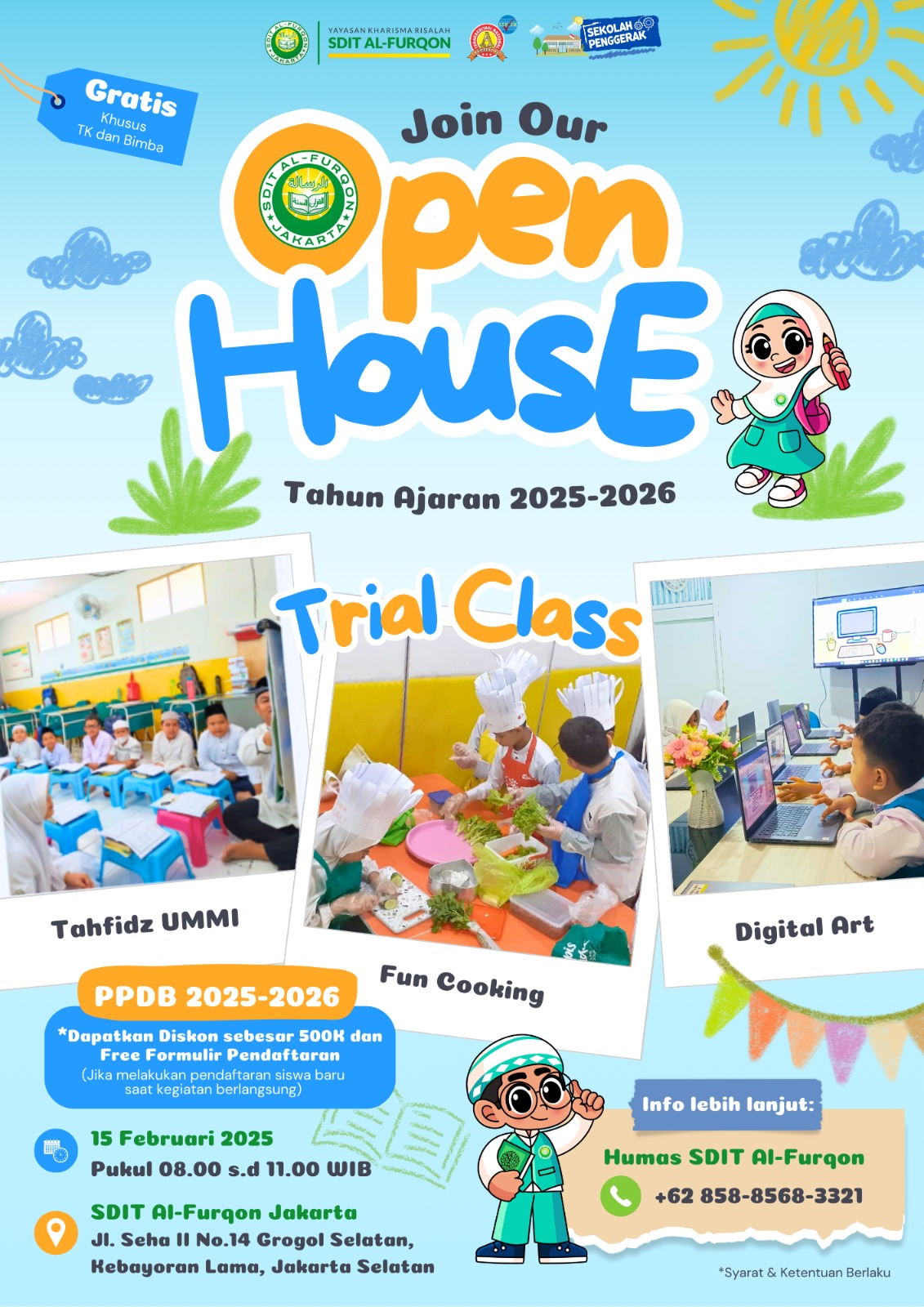 Open House SDIT Al-Furqon Tahun 2025