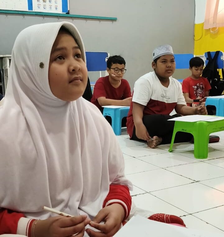 lomba ranking 1 kelas tinggi di perayaan hut RI ke-80 di SDIT Al-Furqon